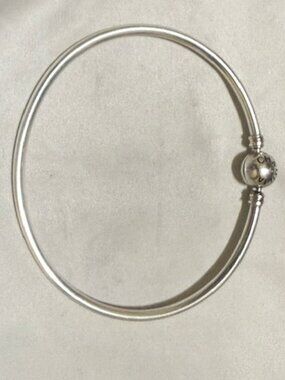 Chamilia Sterling Silver Bangle Charm Bracelet